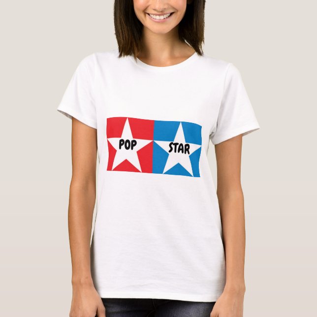 Camiseta POP STAR T-Shirt (Frente)