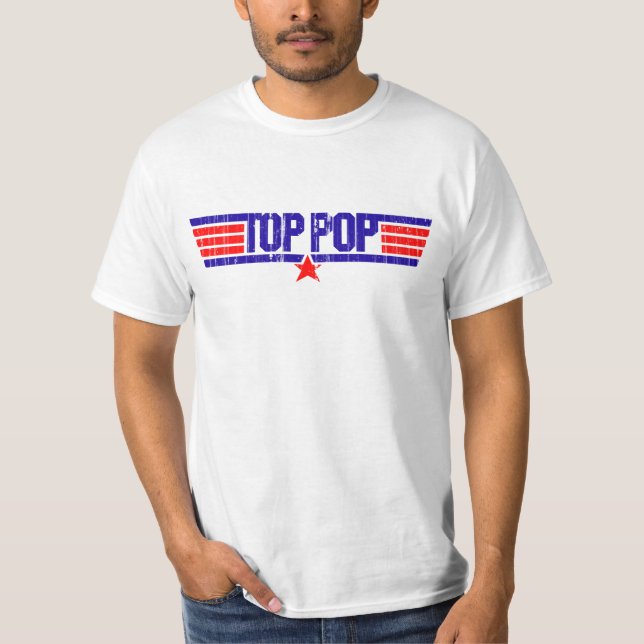 Camiseta Pop superior (Frente)