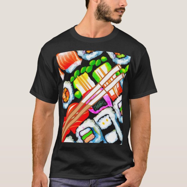 Camiseta Pop Sushi (Frente)