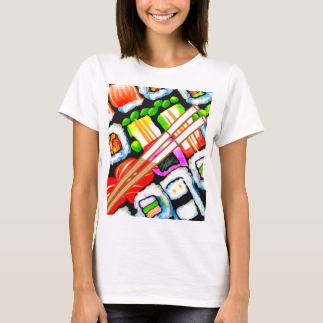 Camiseta Pop Sushi (Frente)