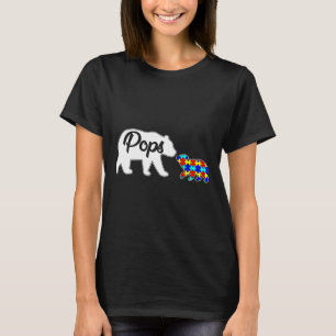 Camiseta Pop Urso Autismo Sensibilização Amor Suporte à Aut