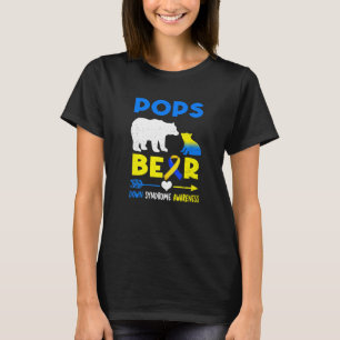 Camiseta Pop Urso Família Correspondendo Síndrome de Sensib