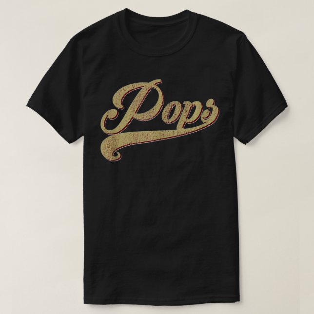 Camiseta Pop Vintage Vovô Avô Fathe (Frente do Design)