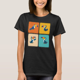 Camiseta Pop Wildlife Zoo Bird Tropical Toucan