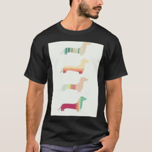 Camiseta Popart Dachshund Dog