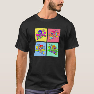 Camiseta Popart Ski Holidays Skiing Winter Sport Premium
