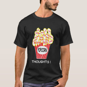 Camiseta Popcorn Acha Que É Positivo Mindset