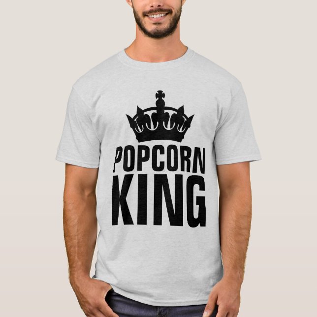CAMISETA POPCORN KING T-SHIRTS (Frente)