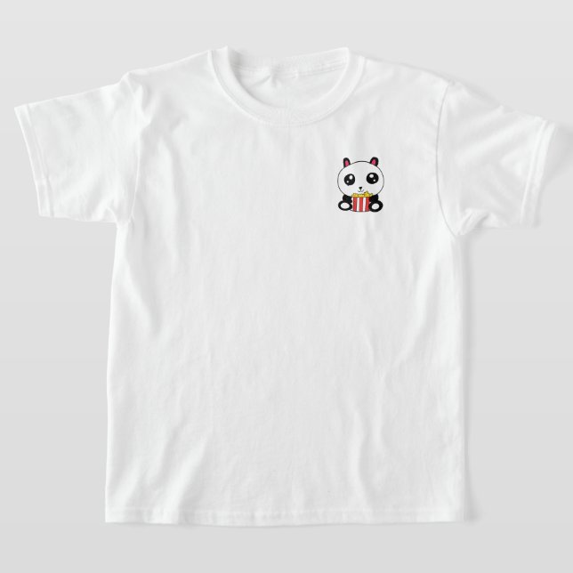 Camiseta Popcorn Panda (Postura )