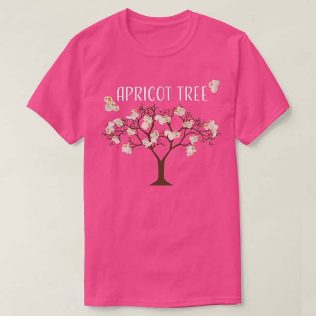 Camiseta Popcorn Popping Mormon Apricot Tree (Frente do Design)