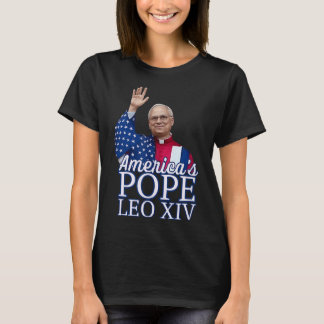 Camiseta Pope Americano Leo Xiv Primeiro Papa Americano De
