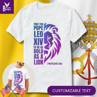 POPE LEO XIV Católica Cristã de Leão Negrito