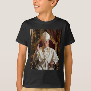 Camiseta Pope Trump Engraçado Presidente Trump Quer Ser O N
