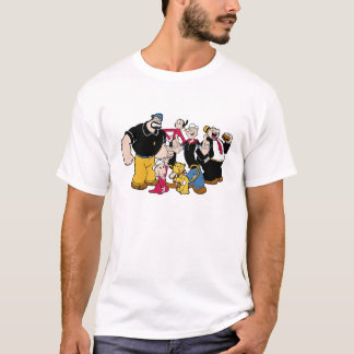Camiseta Popeye the sailor man and family