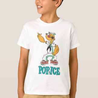 Camiseta Popeye Vintage - Paródia de 1990