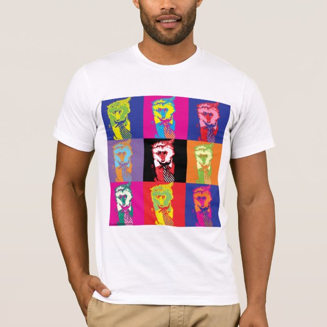 Camiseta Pop'n'Roll com senhor presidente! (Frente)