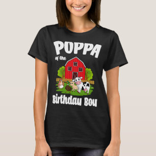 Camiseta Poppa Da Festa C Do Baile De Fazendas De Aniversár