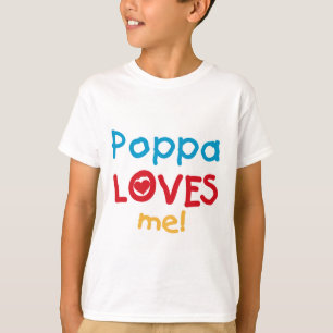 Camiseta Poppa me ama T-shirts e presentes
