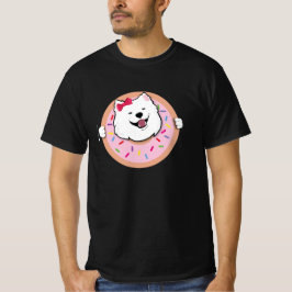 Camiseta Poppet numa rosquinha