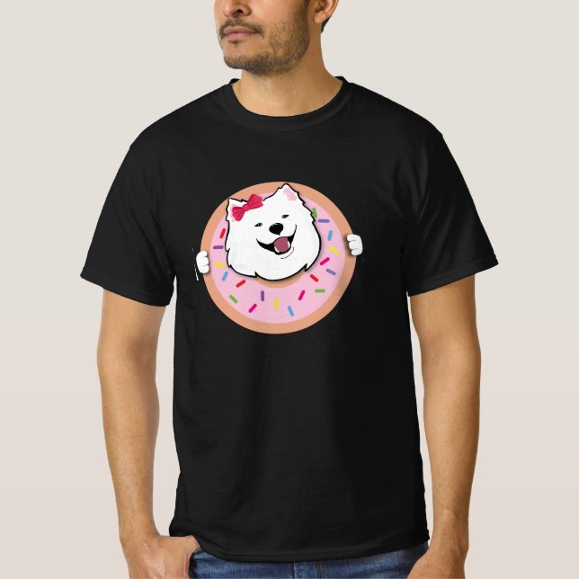 Camiseta Poppet numa rosquinha (Frente)