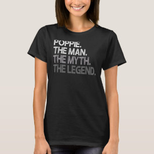 Camiseta Poppie O Homem A Lenda Do Mito