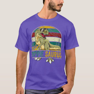Camiseta Poppiesaurus T Rex Dinossaur Poppie Saurus Família