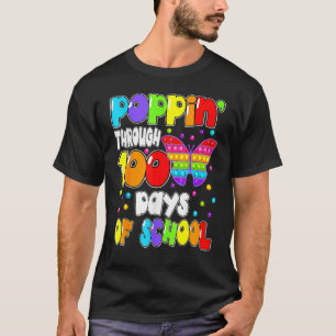 Camiseta Poppin Durante 100 Dias De Fidget De Borboleta Esc