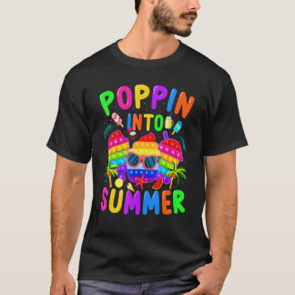 Camiseta Poppin in Summer Pop IT Students School's Out Su
