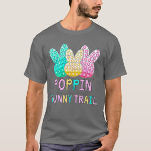 Camiseta Poppin" Para Baixo O Felz pascoa Do Pop De Trilha 