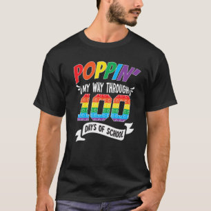 Camiseta Poppin Por 100 Dias De Estudante De Professores