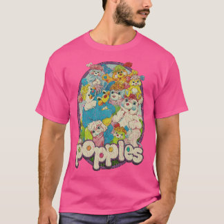 Camiseta Popples Amizade Tripulação 1986