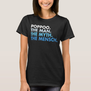 Camiseta Poppoo O Homem O Mito A Pedra Mensch E Para P