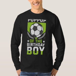 Camiseta Poppop da Equipe de Jogadores De Futebol De Aniver