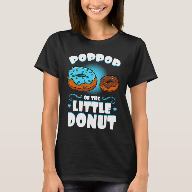 Camiseta Poppop Of The Little Donut Gender Reveal Announcem (Frente)