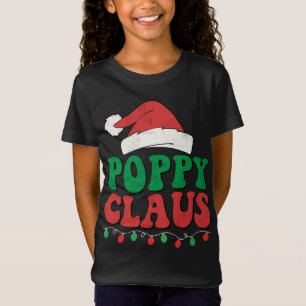 Camiseta Poppy Claus Papai noel Noite de Natal Correspondên