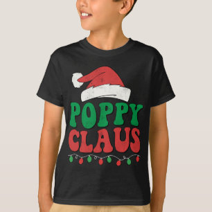 Camiseta Poppy Claus Papai noel Noite de Natal Correspondên