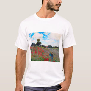 Camiseta Poppy Field, Monet