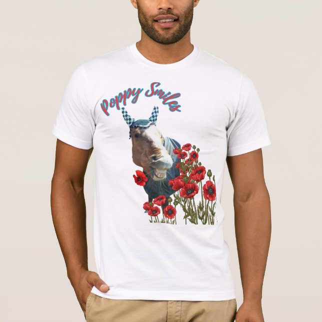 CAMISETA POPPY SMLES (Frente)