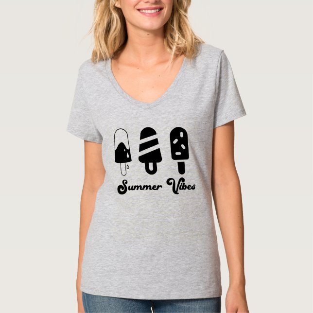 Camiseta Popsicle Summer Vibes Topo (Frente)