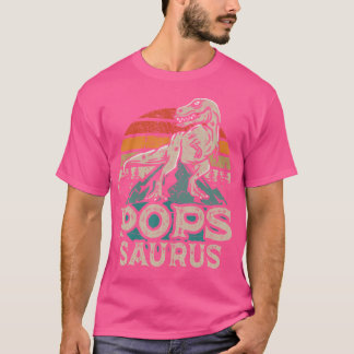 Camiseta Popssaurus Vintage Dinossaur Pop Surus Mat