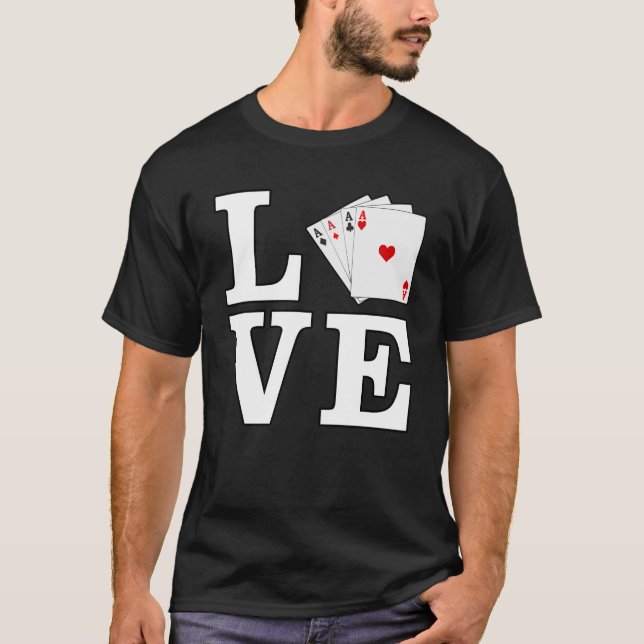 Camiseta Pôquer do Amor (Frente)