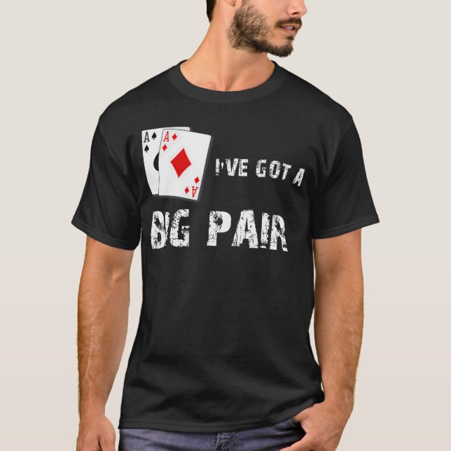 Camiseta Pôquer Holdem Grande Par (Frente)