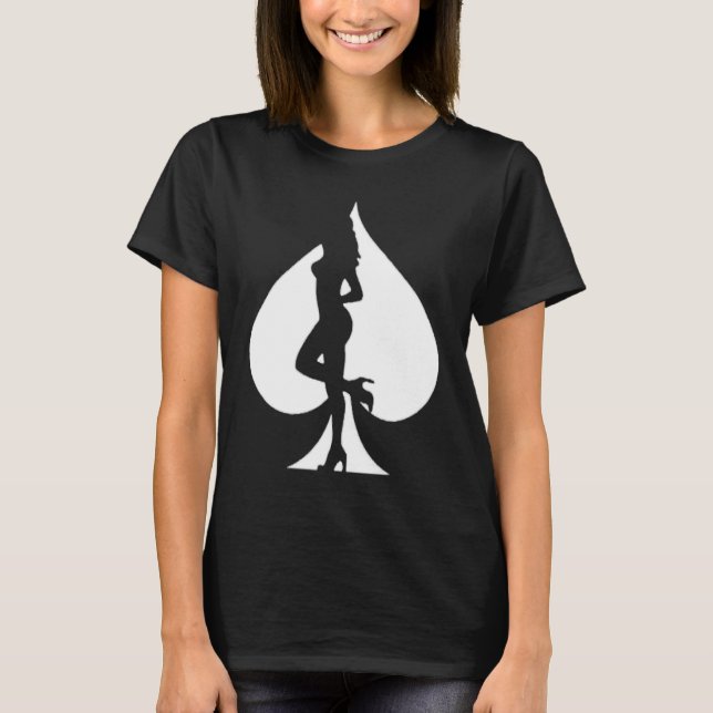 Camiseta Pôquer para Adultos (Frente)