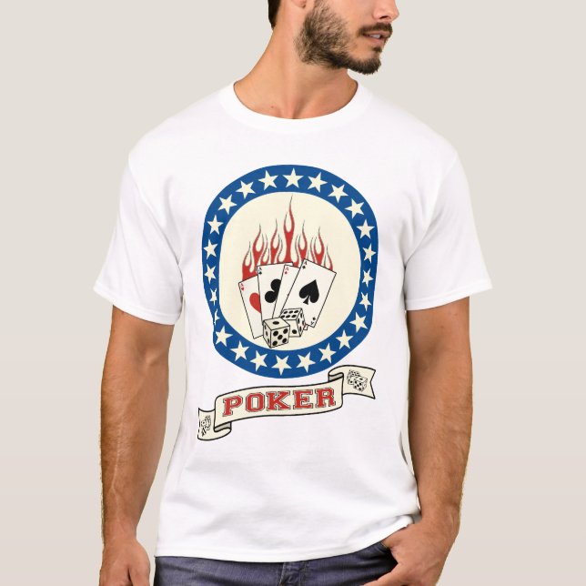 Camiseta póquer star (Frente)