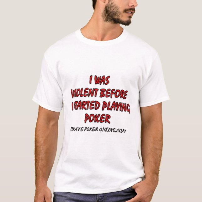 Camiseta póquer violento (Frente)