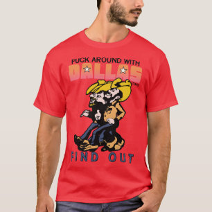 Camiseta Por aí com Dallas Texas e descubra