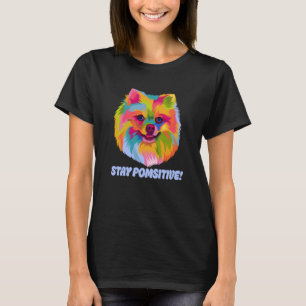 Camiseta Pôr Animal Pom Humor Pom Pomeraniano Permanente Po