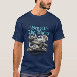 Camiseta "Por baixo das ondas: um mundo maravilhoso"