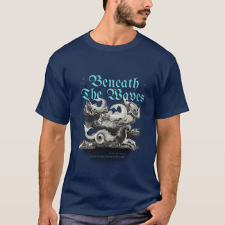Camiseta "Por baixo das ondas: um mundo maravilhoso"