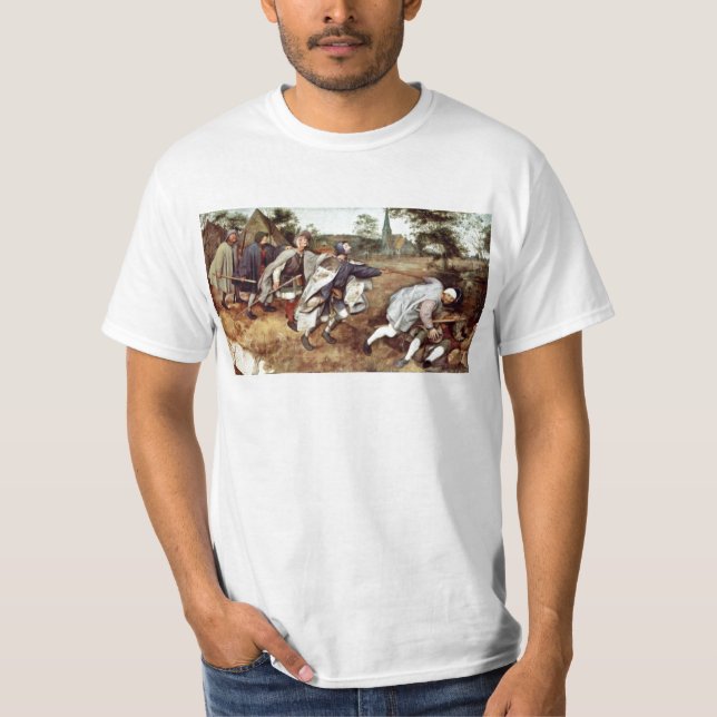 Camiseta Por Bruegel D. Ä. Pieter (a melhor qualidade) (Frente)